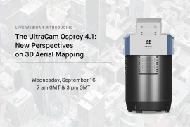 16 сентября состоится вебинар по новой камере UltraCam Osprey 4.1 от Vexcel Imaging