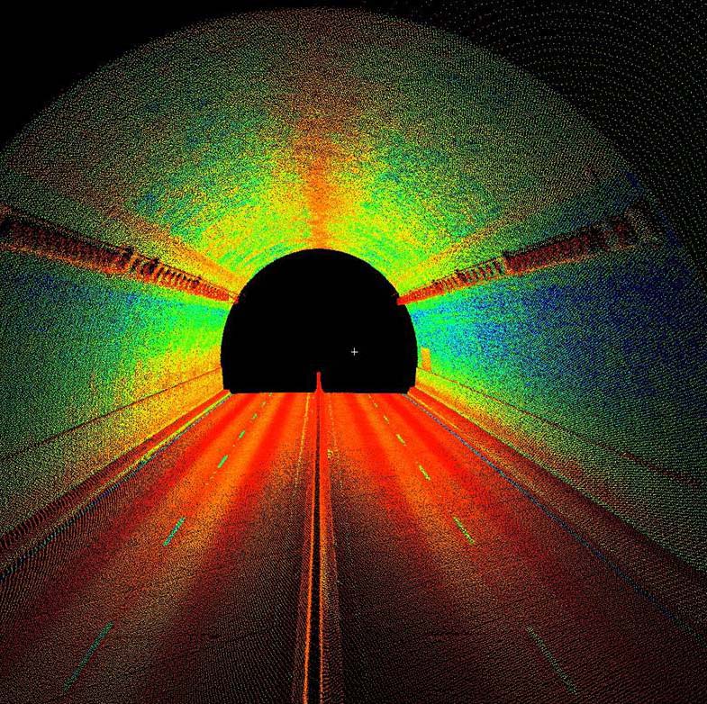 Съемка туннелей
