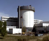 Съёмка верхнего блока ядерного реактора АЭС